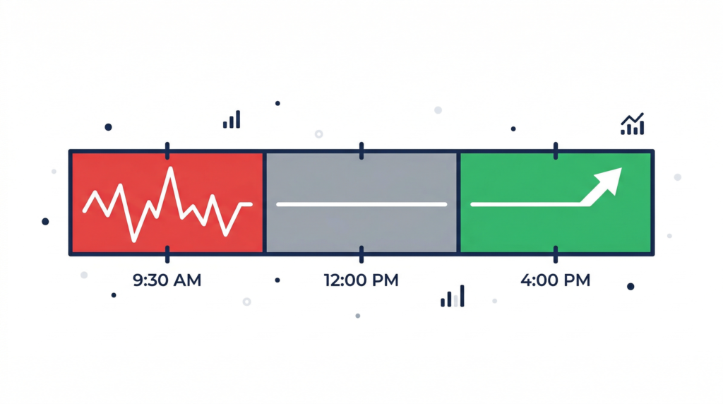 단타 시간대 전략 — 장 초반, 장 중반, 종가 구간별 수익 패턴 비교