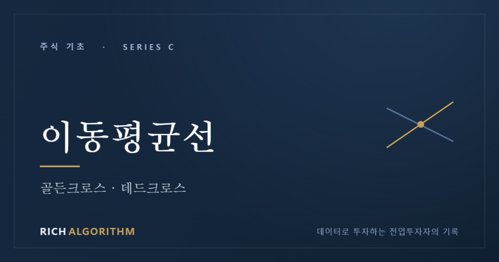 이동평균선 골든크로스 데드크로스